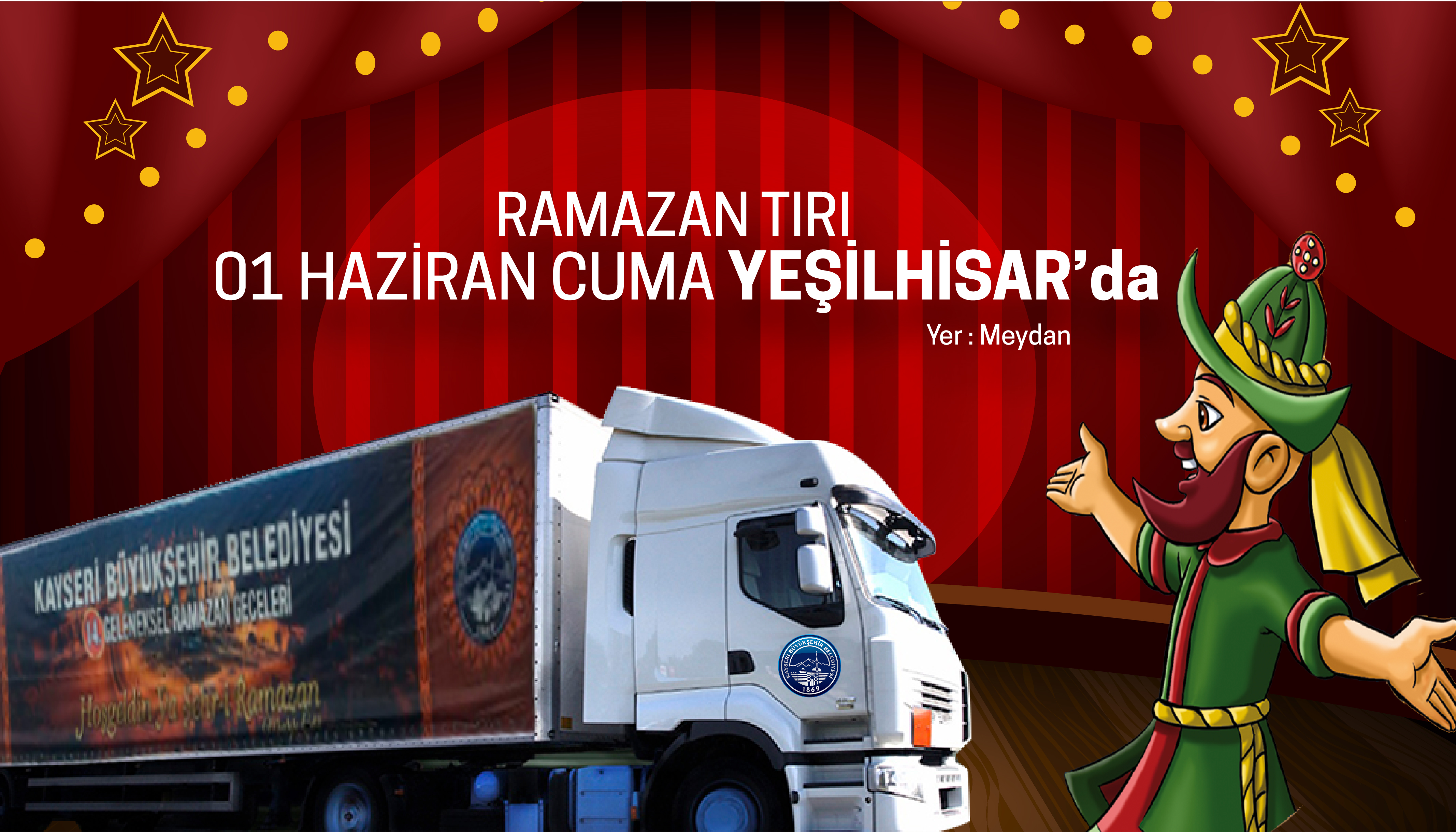 Ramazan Tırı Yeşilhisar'da